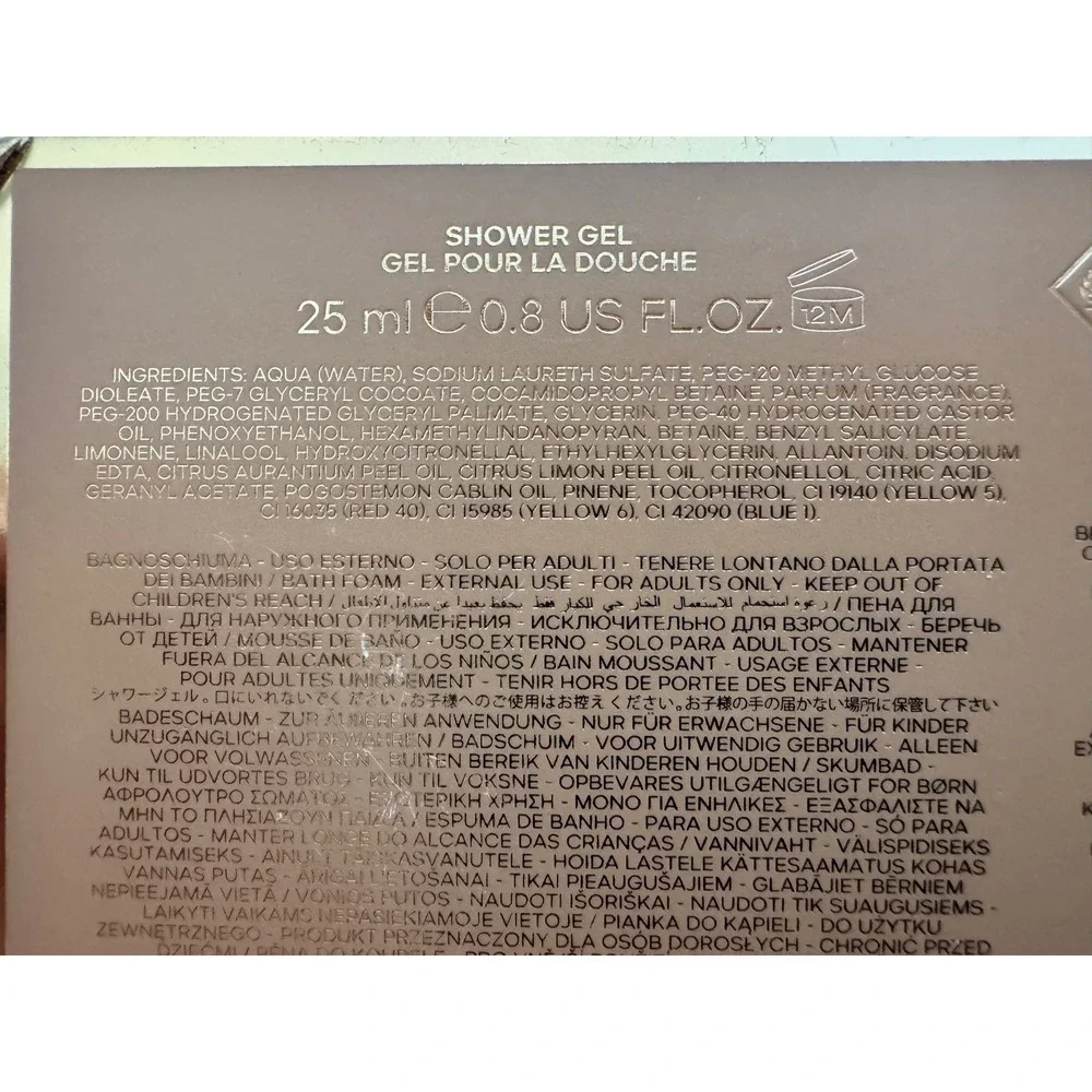 Michael‎ Kors Pour Femme 3pc Gift Set EDP 5ml Lotion 25ml Shower Gel 25ml Womens - Picture 7 of 7